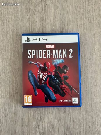 Jeu Spiderman 2 pour ps5 - Jeux vidéo