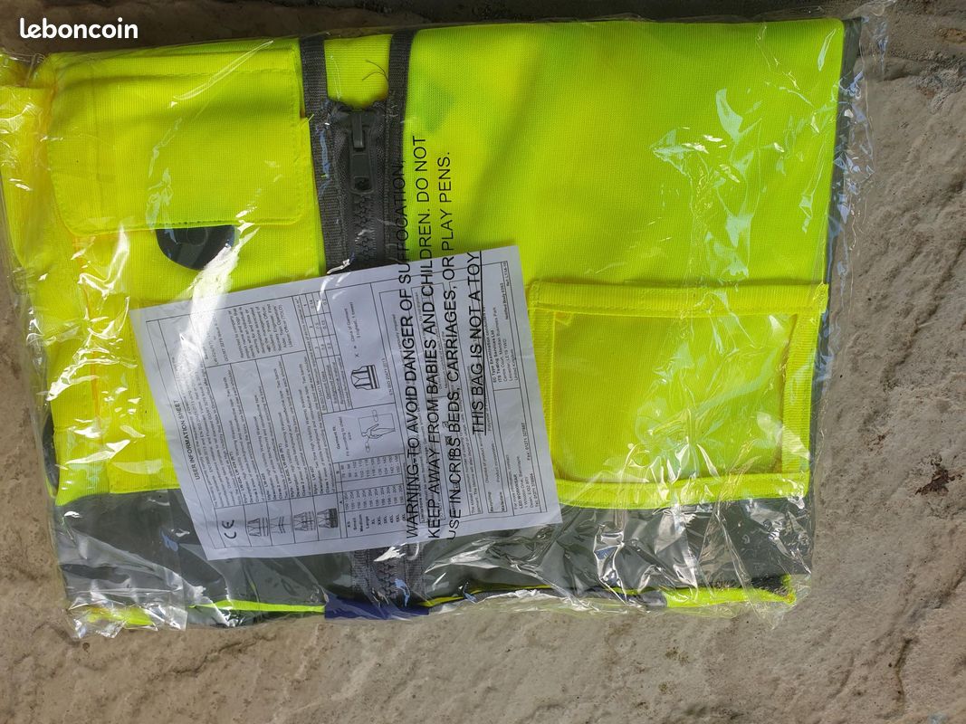 Gilet de haute visibilité - haute qualité - Taille Grande Lynton (image 2)