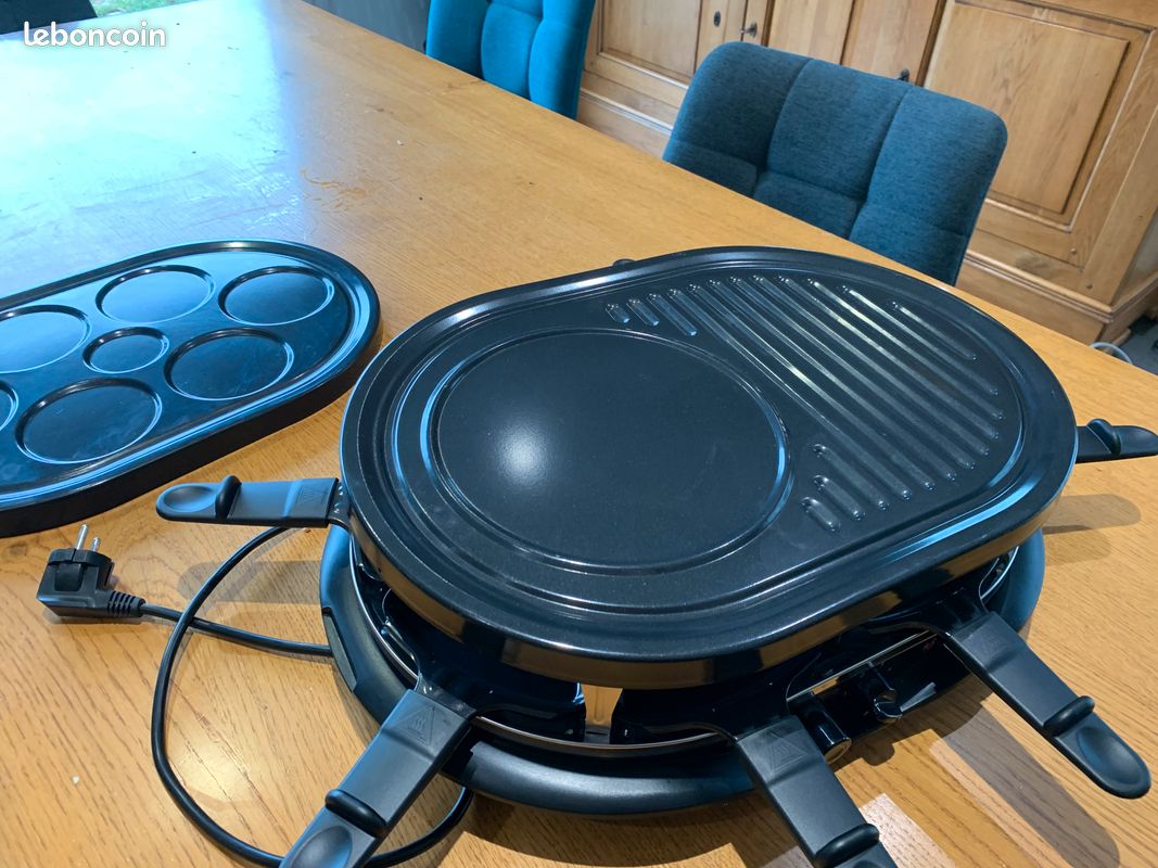 Appareil à raclette et crêpes (image 1)