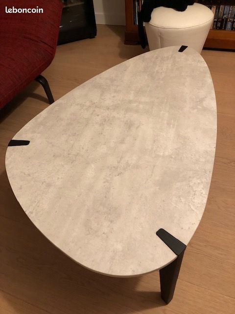 Table basse Design GALET ADDICT, marque GAUTIER (image 3)