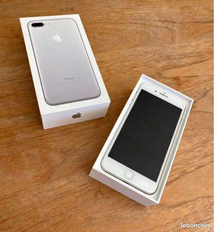 IPhone 8 plus accessoires et boîte sous garantie (image 1)