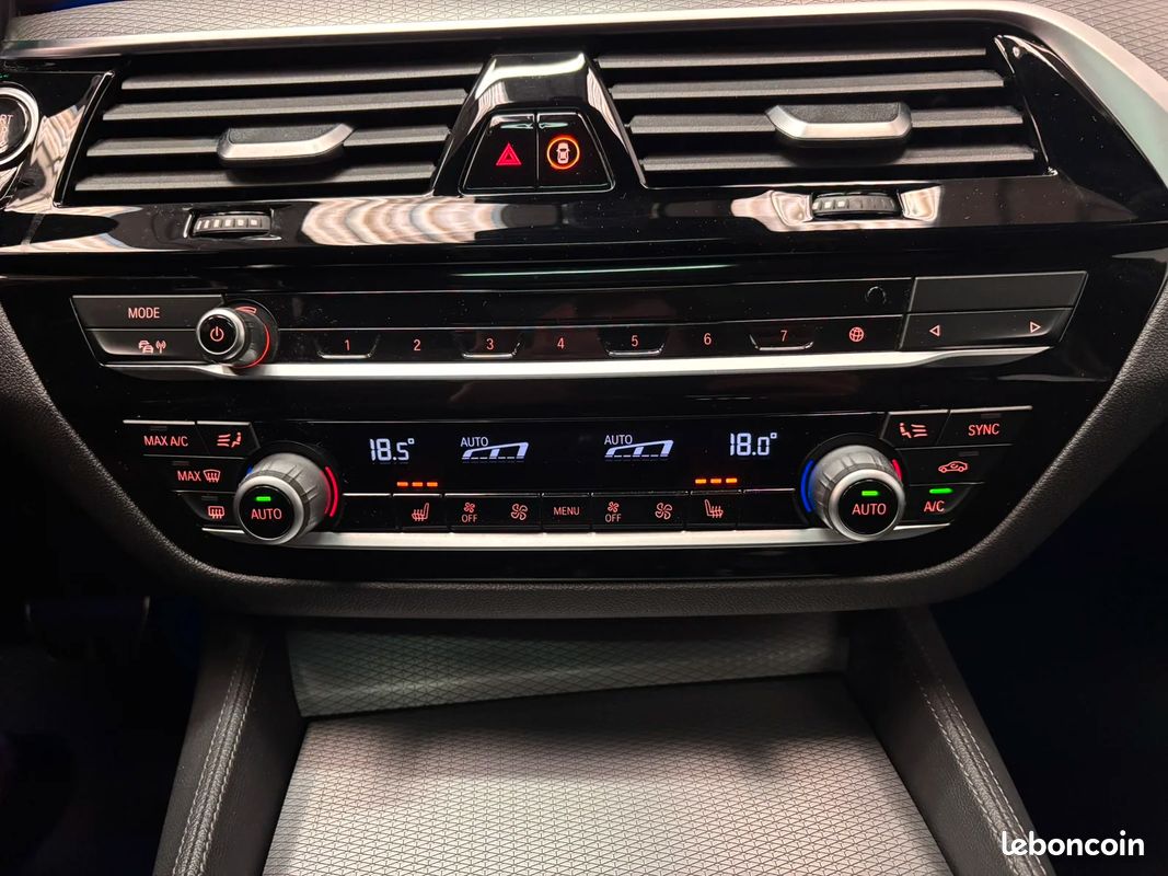BMW 530d TOURING M SPORT XDRIVE 265 CH BVA8 – TOIT PANORAMIQUE - CAMÉRA 360° - GARANTIE (image 19)