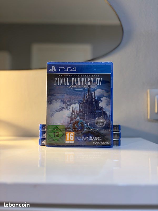 Sous blister lot de final fantasy XIV Ps4 Jeu neuf sous blister - Jeux vidéo