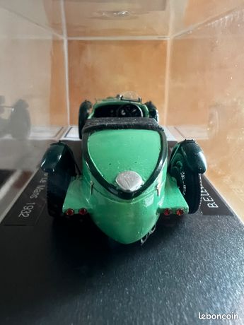 Alfa Romeo 8C 16 24 Heures du Mans 1931 Spark 18LM31 - Miniatures Autos Motos