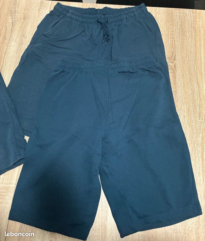 Lot 3 bermuda bleu canard (image 5)