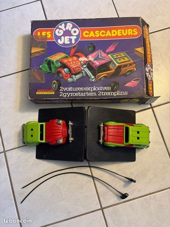 Figurine KENNER GYROJET - Pilote Moto Les Cascadeurs - Occasion Vintage