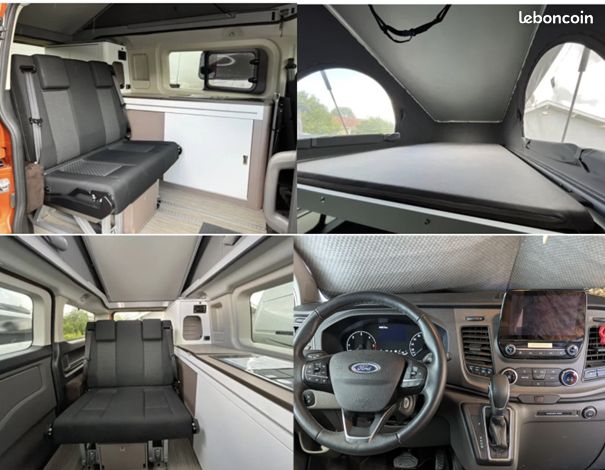 Ford Custom Burstner Copa 500 – 2021 – 41 900 - boite auto (image 2)