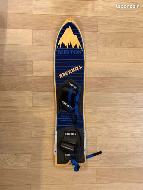 Vintage burton "backhill" snowboard-1984 - Sport & Plein air Vintage burton "backhill" snowboard-1984 - Sport & Plein air