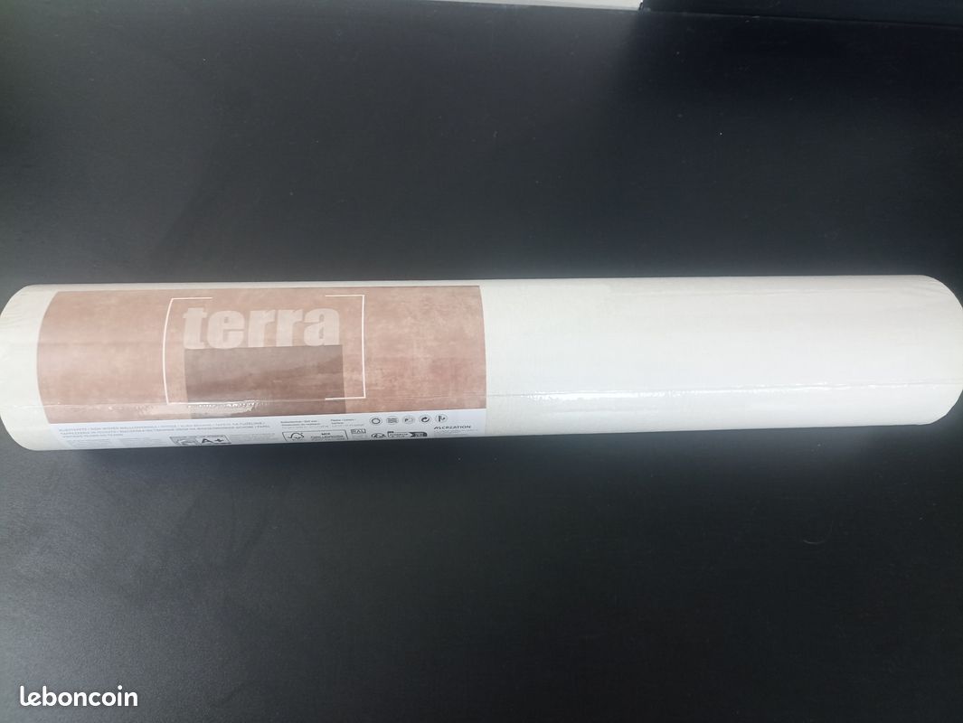 NEUF - Papier peint AS Creation 389251 Terra Uni creme 389251 10,05x0,53cm (image 1)