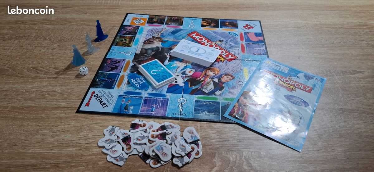 Monopoly La Reine Des Neiges (image 2)