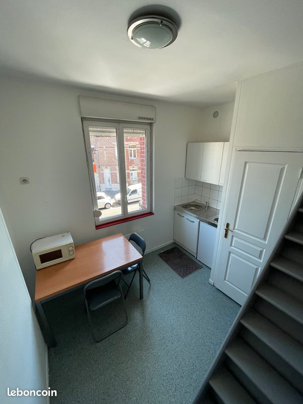 Appartement 2 pièces 18 m² · à Valenciennes · 18 m² · 380 €/mois