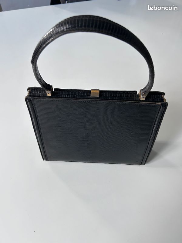 Sac à main lézard vintage (image 1)
