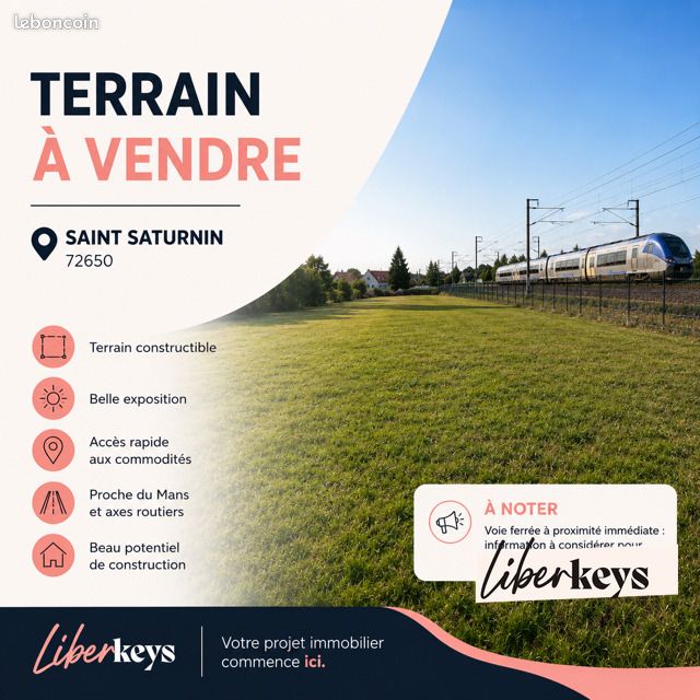 Terrain Saint Saturnin · à Saint-Saturnin · 63 500 €