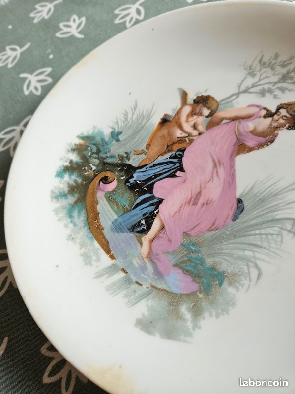 Assiette porcelaine ancienne (image 3)