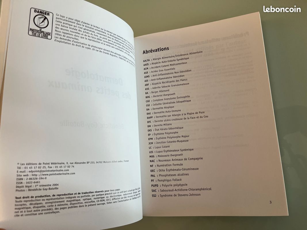 Dermatologie des petits animaux (image 3)
