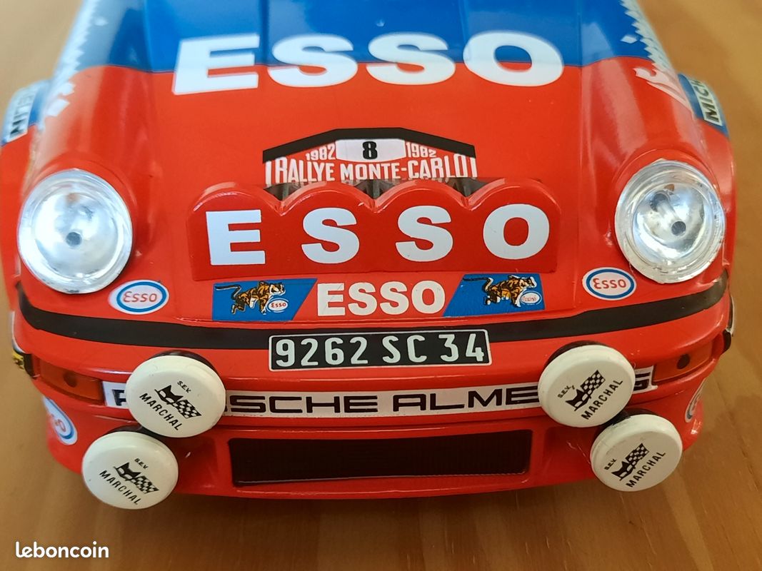 Miniature Porsche 911 Carrera Rally Monte Carlo 1978 - échelle 1/43 - Altaya - Métal - Boîte