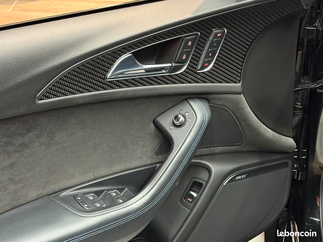 AUDI RS6 C7 AVANT PERFORMANCE 4.0 TFSi V8 605cv QUATTRO TIPTRONIC | BOSE | TOIT OUVRANT | 989 euros/mois (image 15)