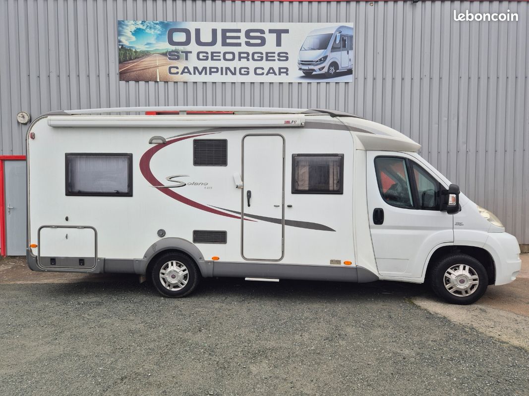 Profilé Fiat Mjt 130 ch Burstner Solano T615 - Caravaning