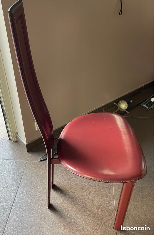2 chaises cuir Protis (image 3)