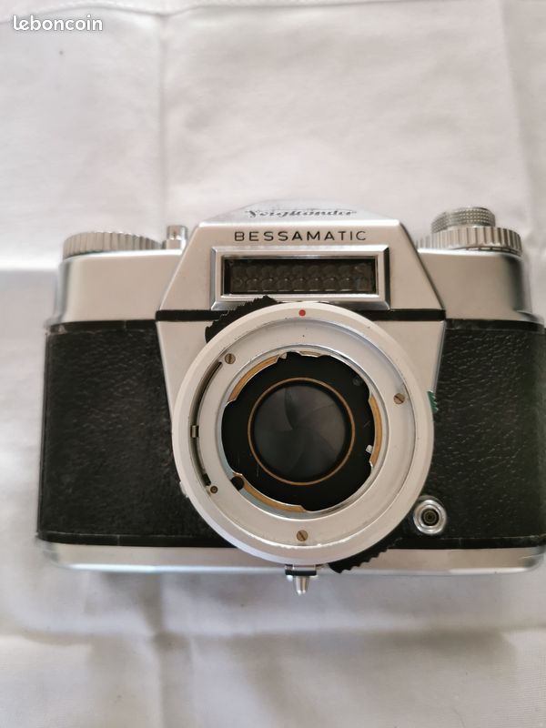 Appareil Photo Voigtländer Bessamatic Avec Téléobjectif Super-Dynarex 200mm F/4 - Vintage