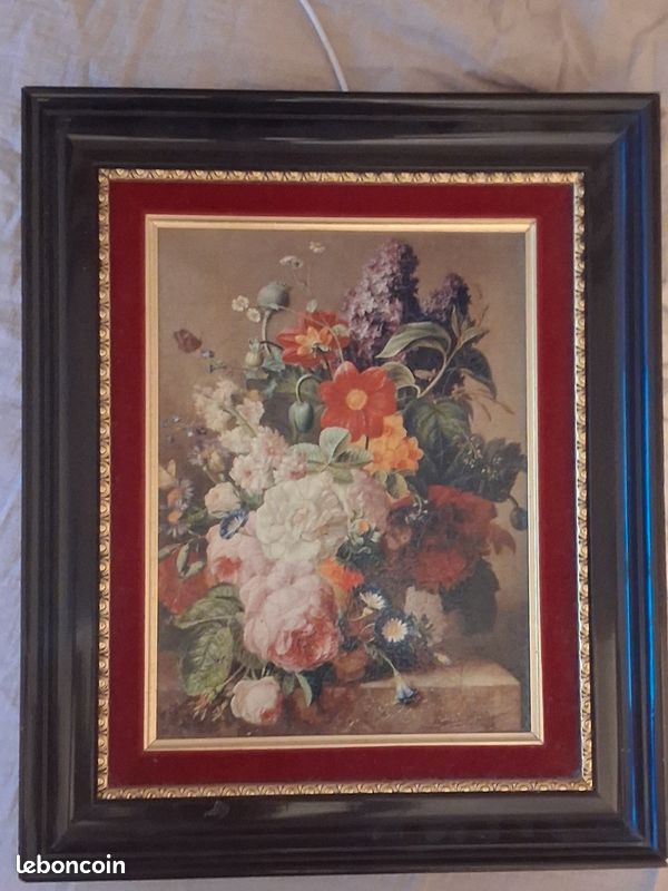 Peintre jacobber roses dahlia et lilas (image 3)