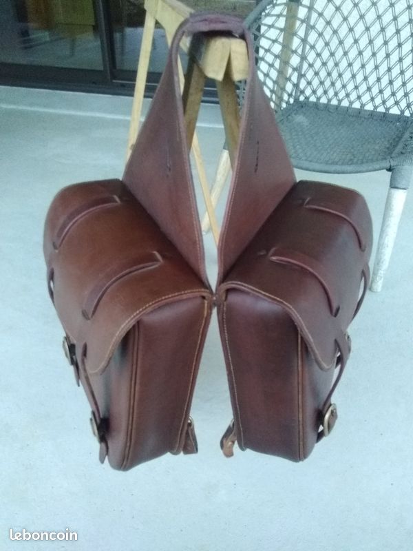 Sacoches arrières pour selle Western GM | equi-d
