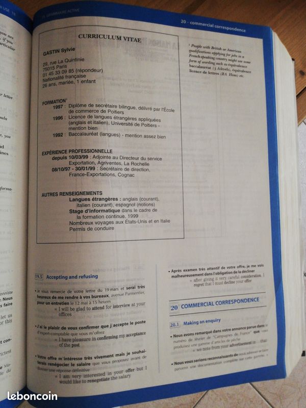 Dictionnaire français anglais (image 5)