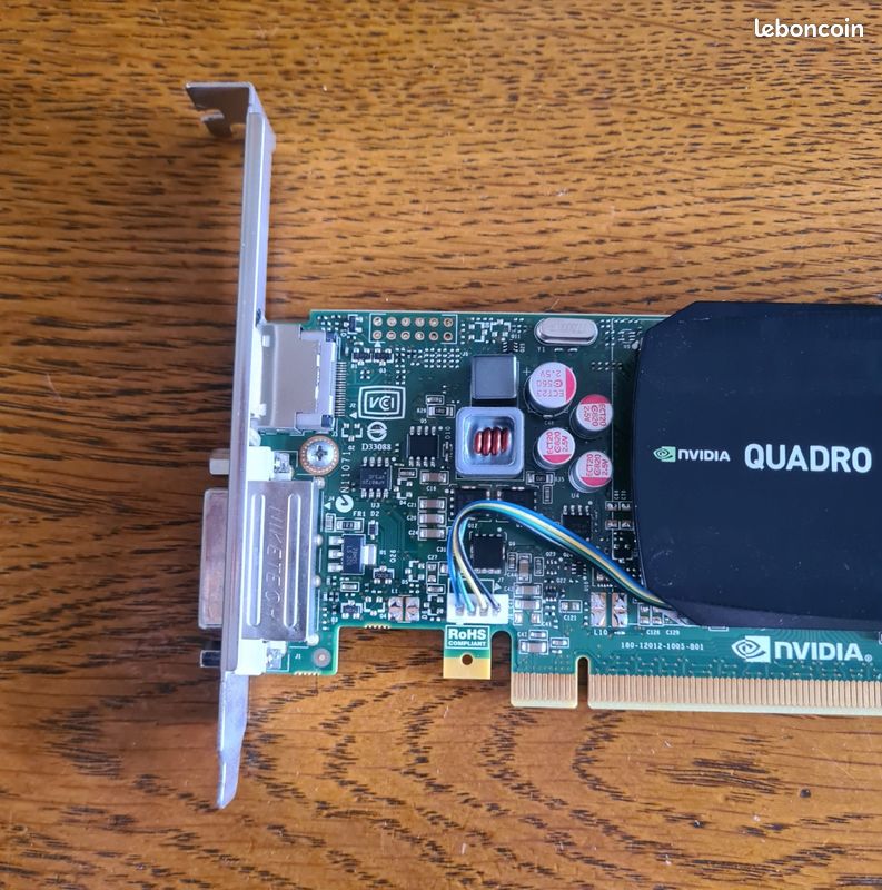 Carte graphique PNY Quadro K620 2 Go GDDR3 DVI DP