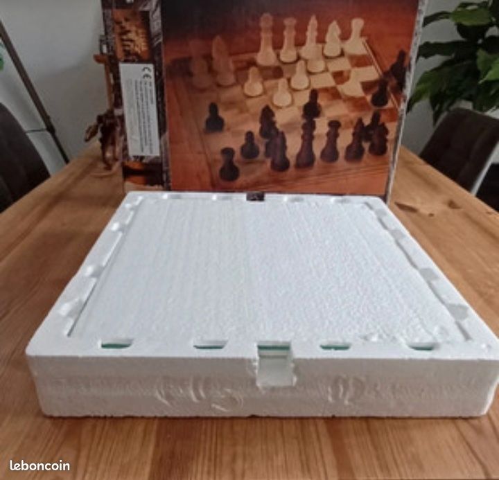 Jeu d'échecs en verre Cabajou (image 2)