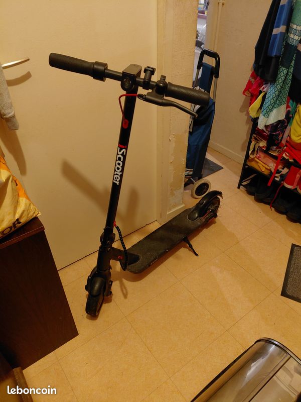 Trottinette Electrique Pliable pour Adulte 10'' iScooter W6, Batterie