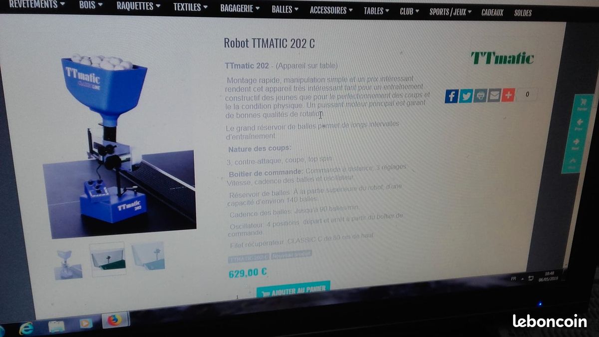 Lanceur balles de ping pong (image 3)