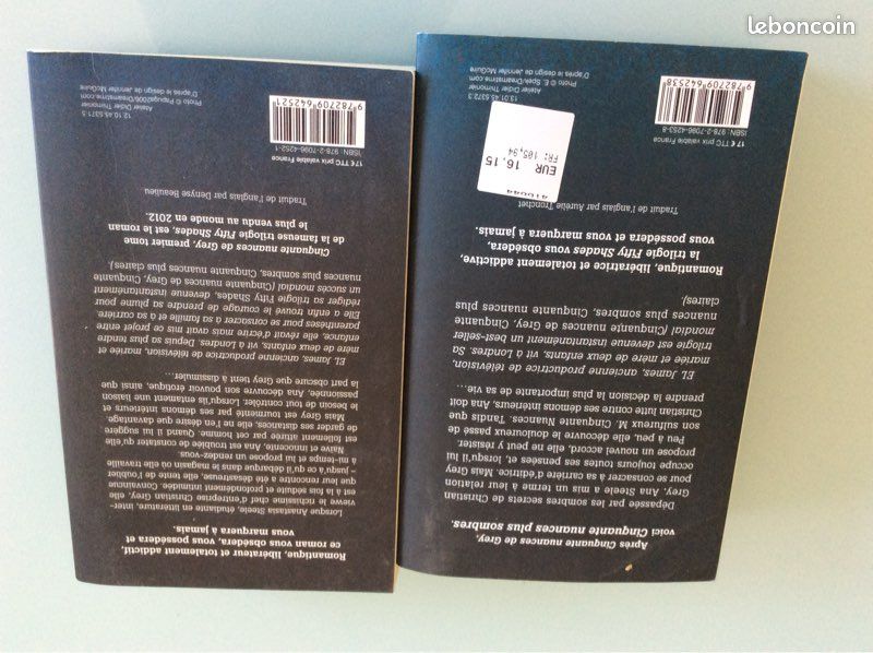 Livre cinquante nuances (image 2)