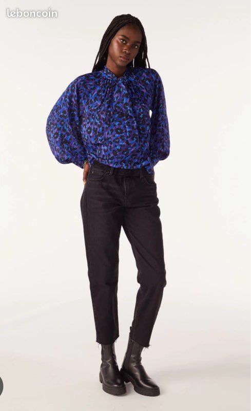 Ba&sh Blouse modèle LOMA 2 ou 38 M (image 3)