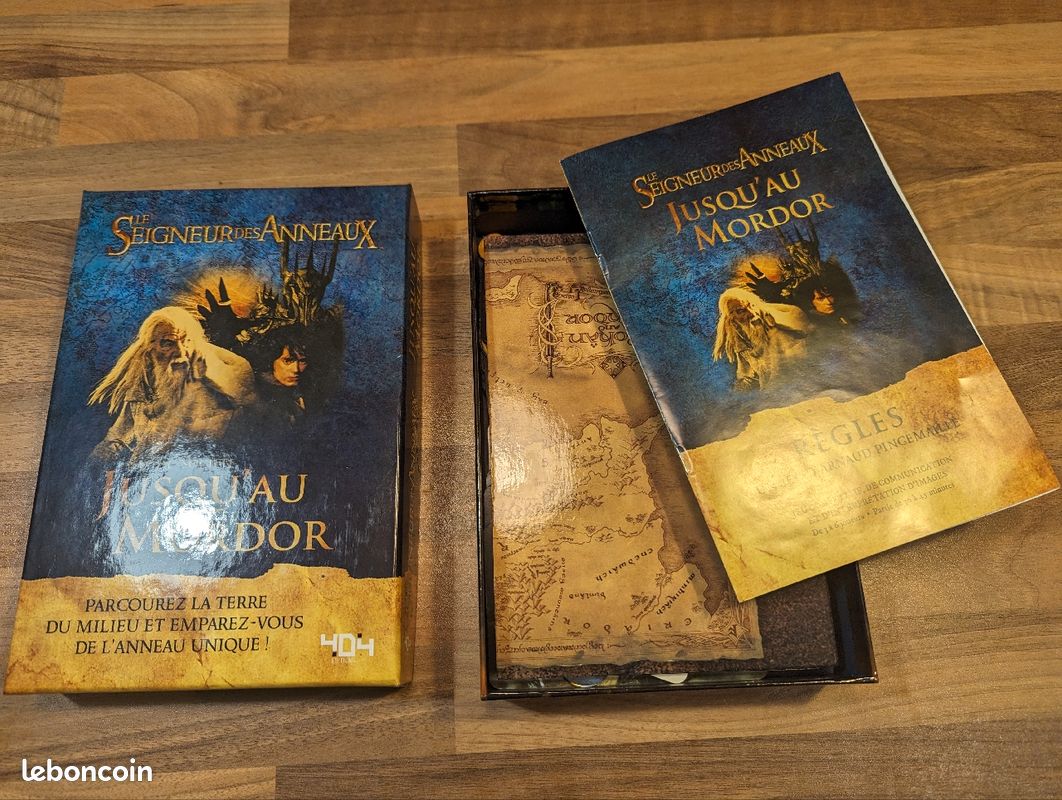 Jeu société Le seigneurs des anneaux: Jusqu'au mordor (image 1)