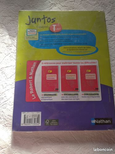 [Livre] Juntos espagnol Term l,es,s 2012 - Très bon état (image 2)