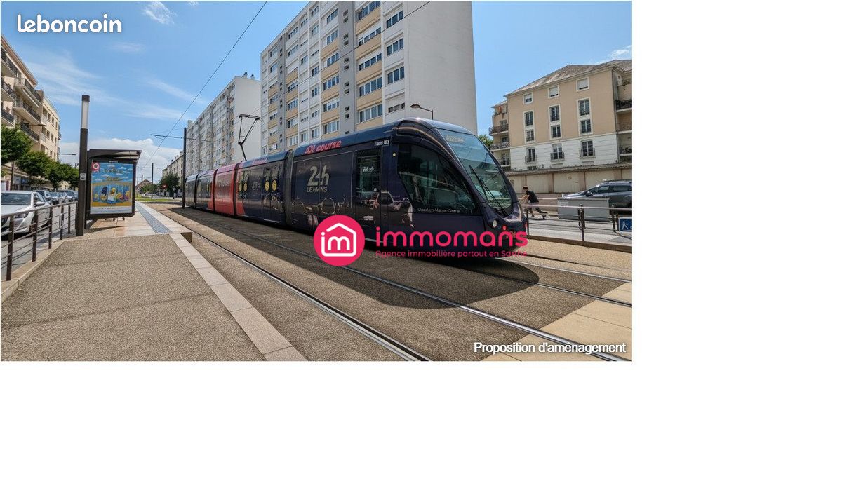 Appartement 3 pièces 56 m² · à Le Mans · 56 m² · 99 000 €