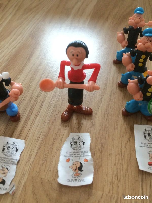 Kinder Surprise - 10 figurines Popeye et ses amis - 1991 (image 8)
