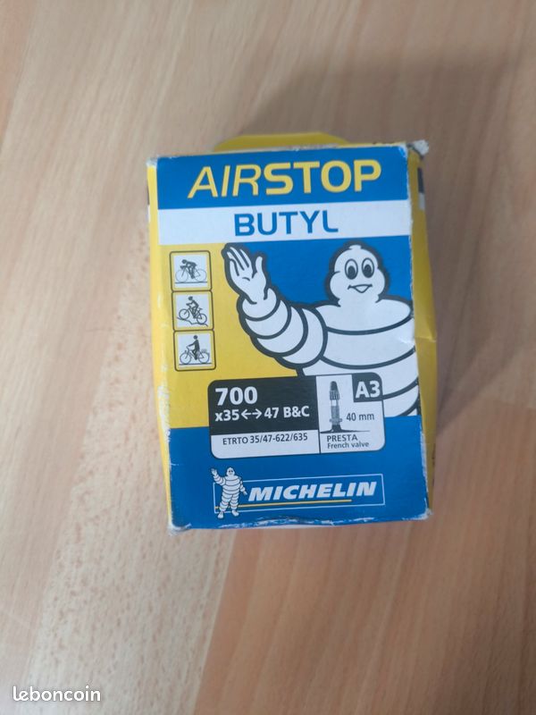 Chambre à air Michelin 700 par 35-47 B&C (image 1)