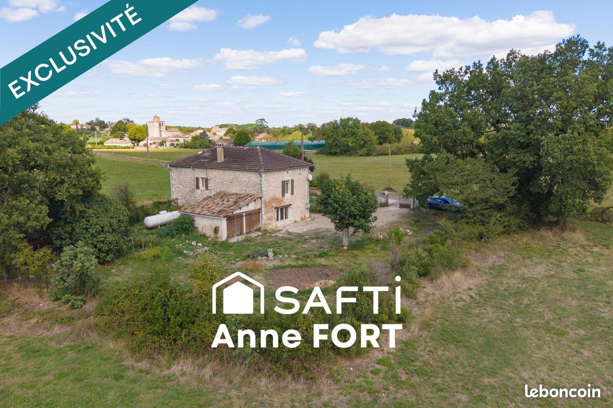 Maison 3 pièces 65 m² · à Porte-du-Quercy · 65 m² · 125 000 €