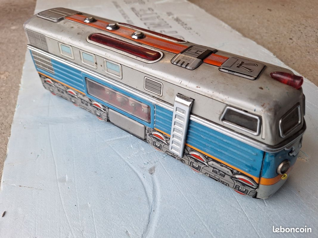 Ancienne locomotive en tôle, Overland Express, 3140, Modern Toys