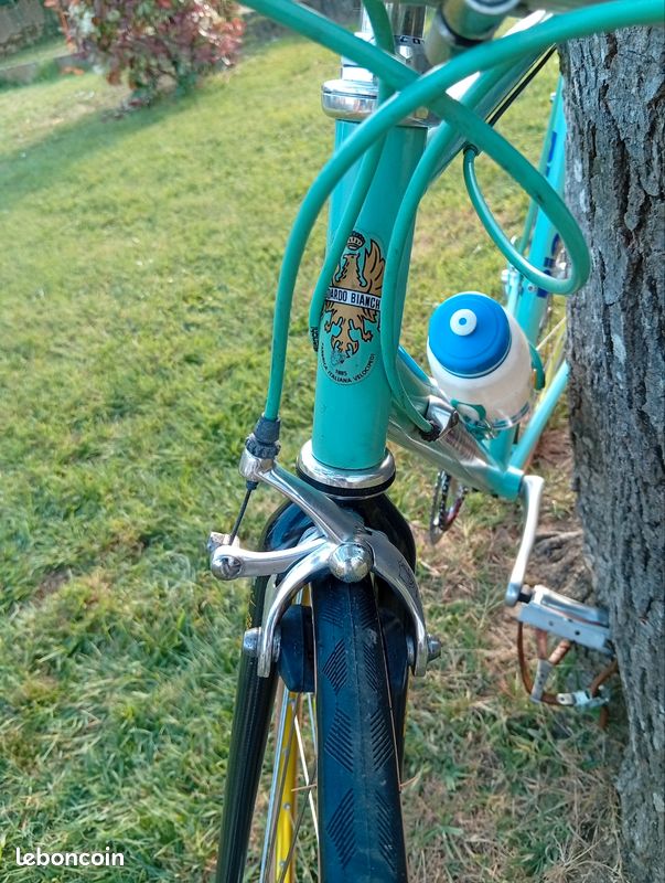 Vélo vintage Bianchi celest (image 8)
