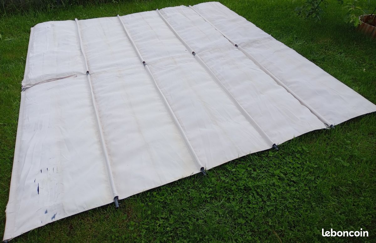 Toile de rechange beige pour pergola et tonnelle 3 X 3 m (image 1)