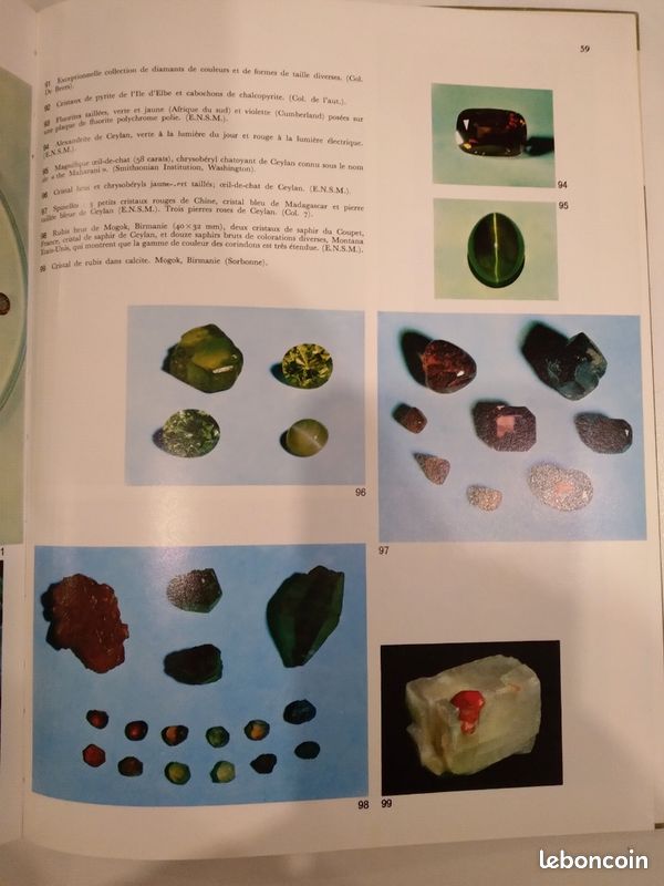 Pierres précieuses, gemmes et pierres dures (image 4)