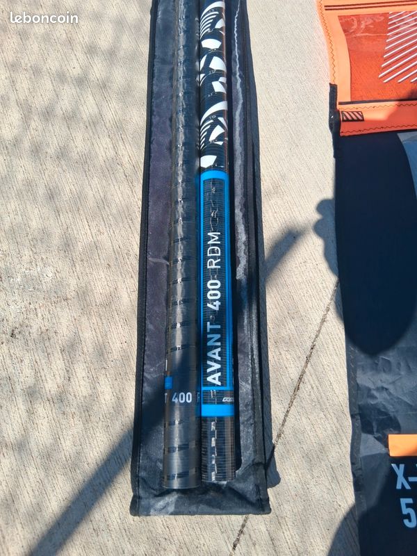Voile windsurf RRD XWING 5.6 + mat rrd 400 rdm C60 (image 5)