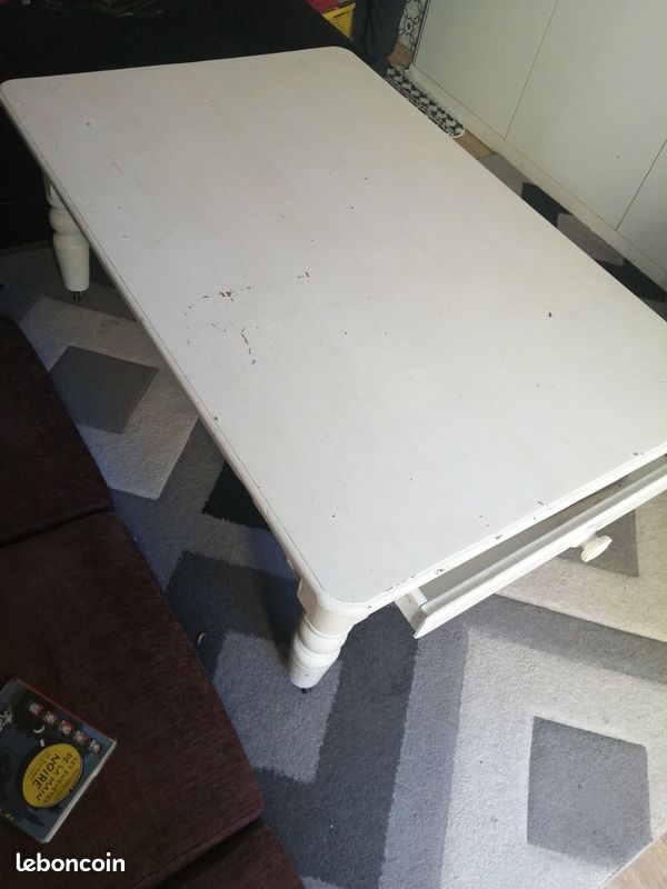 A vendre table basse en bois massif (image 2)