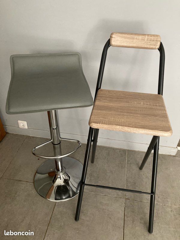 2 tabourets de bar (image 1)