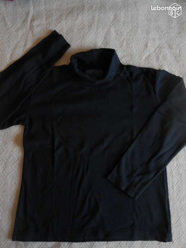 Sous pull bleu marine 14 ans "Orchestra",graft (image 1)