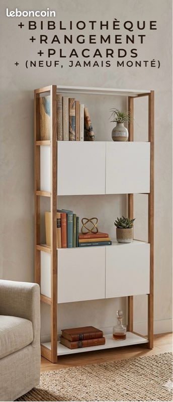 Bibliothèque rangement (image 1)