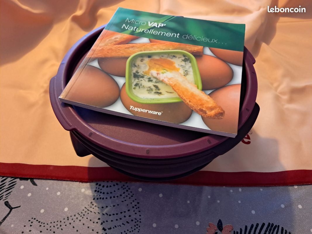 livre de recettes micro vap tupperware Micro Vap + 6 pots + livre recettes Tupperware