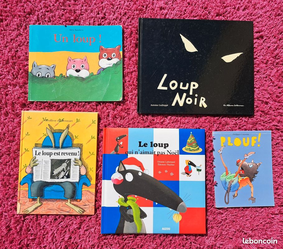 Lot de 15 albums sur le thème du Loup (image 3)
